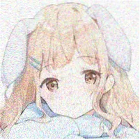 甜酷黑粉撞色动漫女生头像